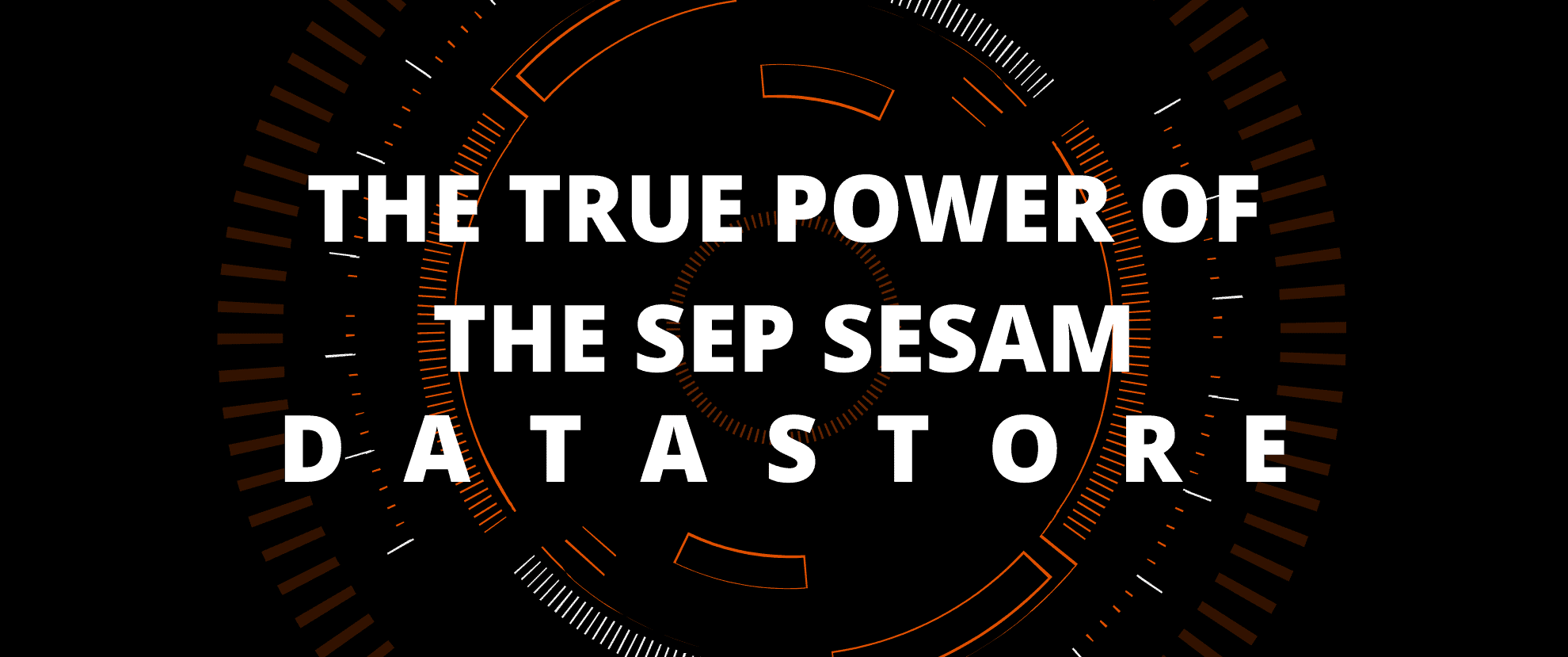 Backup e Disaster Recovery: the true power of the SEP Sesam Datastore