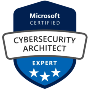 microsoft-certified-sc-100-cybersecurity-architect-expert-2025-badge Microsoft Certified - Cybersecurity Architect - Expert