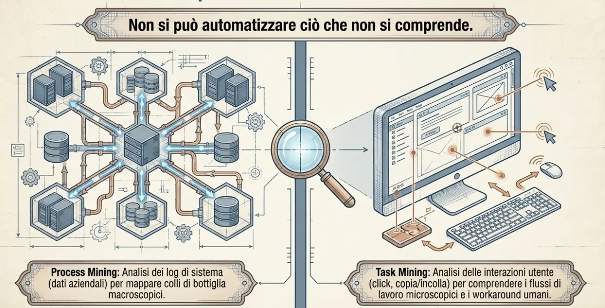 schema process mining vs task mining